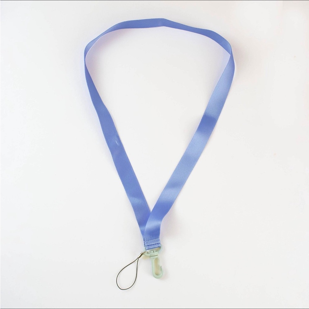 Blue Lanyards with Grey Clip